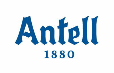 Antell – logo sininen TAUSTATON